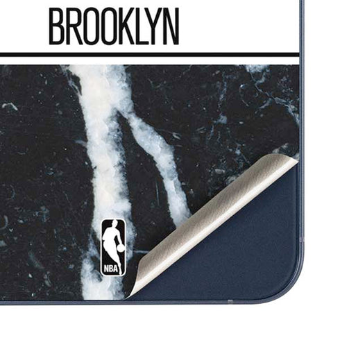 NBA Brooklyn Nets Marble Galaxy A35 5G Skin